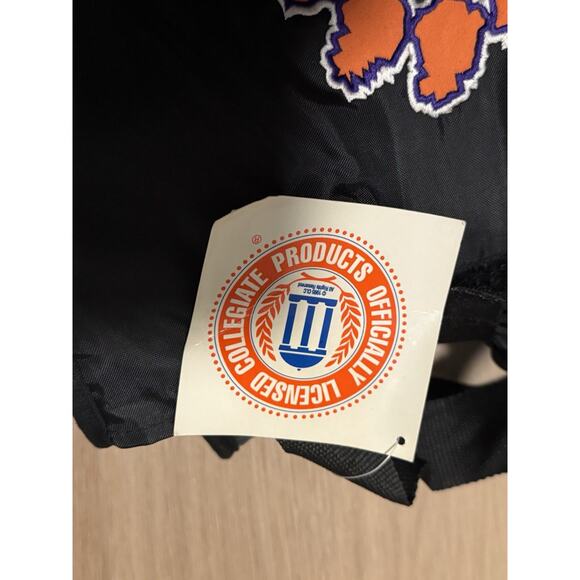 Clemson Tigers Outdoor Nylon & Fleece Throw Blanket 48” x 60" Picnic Northwest - Picture 3 of 7